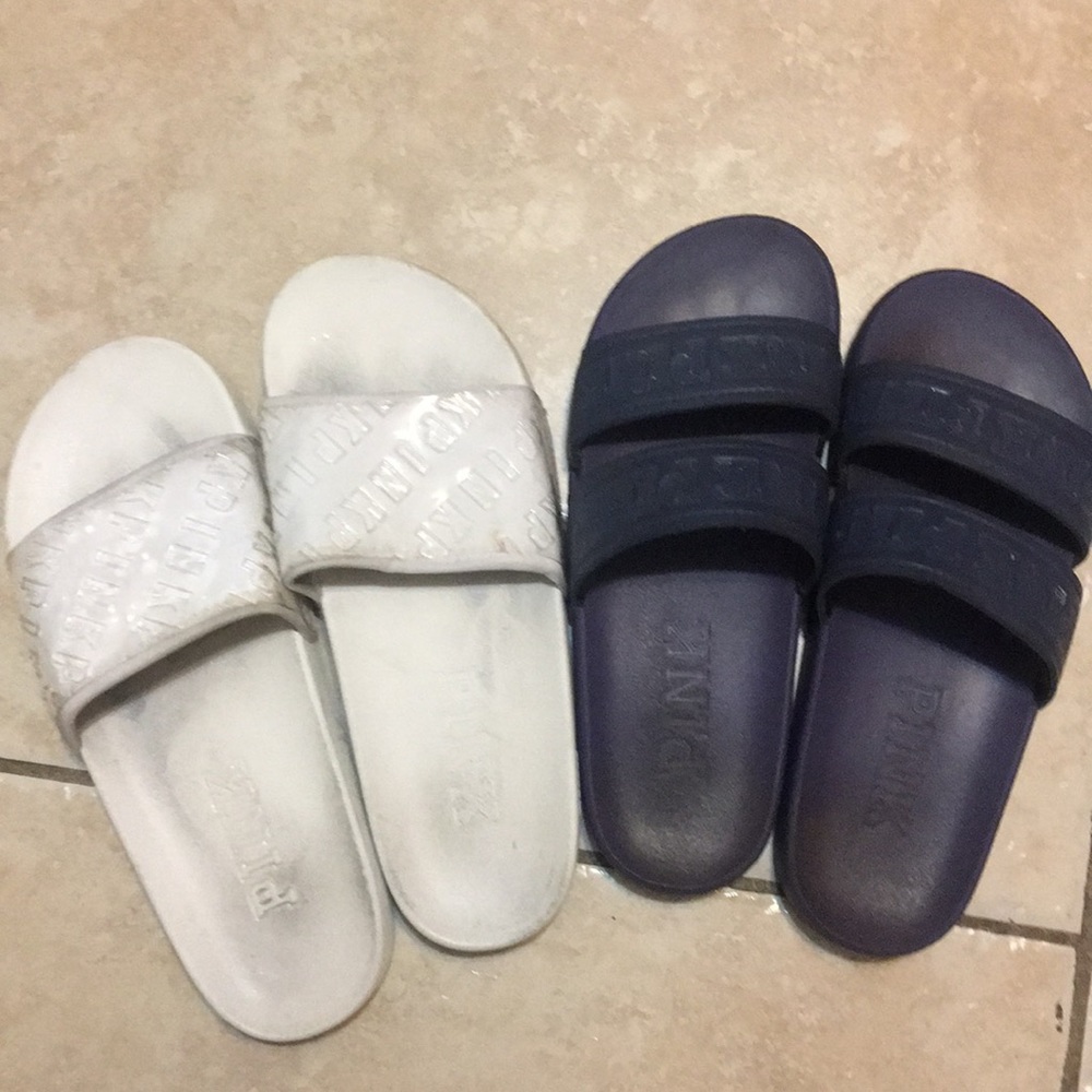 Pink Victoria secret slides